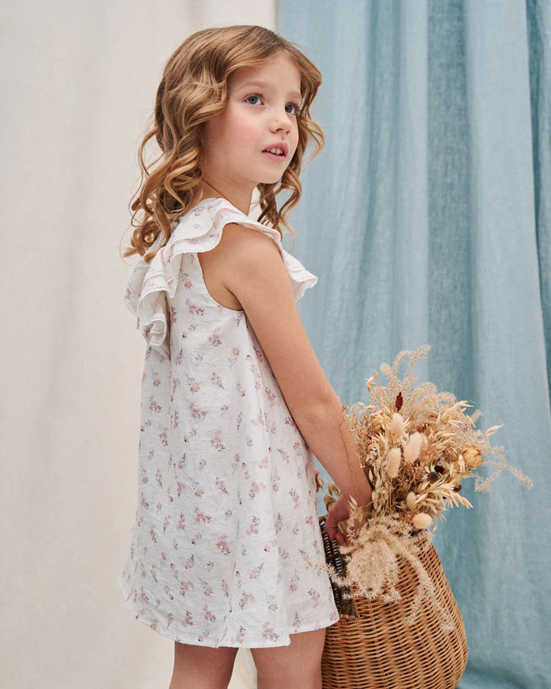 Vestido Infantil Florecitas Colección Ceremony - Dadati