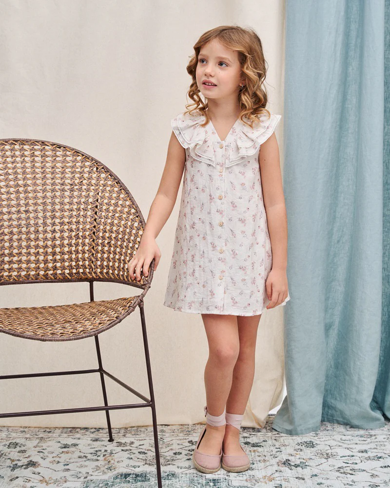 Vestido Infantil Florecitas Colección Ceremony - Dadati - Imagen 2