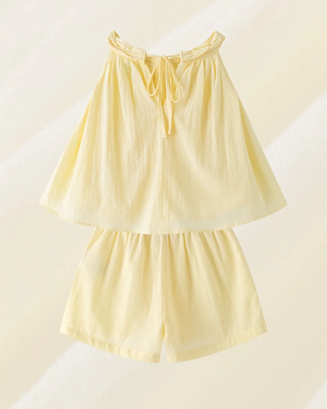 Conjunto Pantalón Niña con Blusa Amarillo - Imagen 3