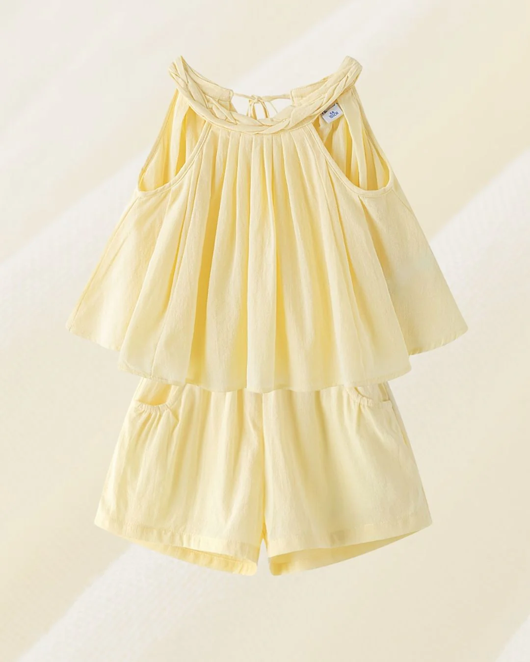 Conjunto Pantalón Niña con Blusa Amarillo - Imagen 2