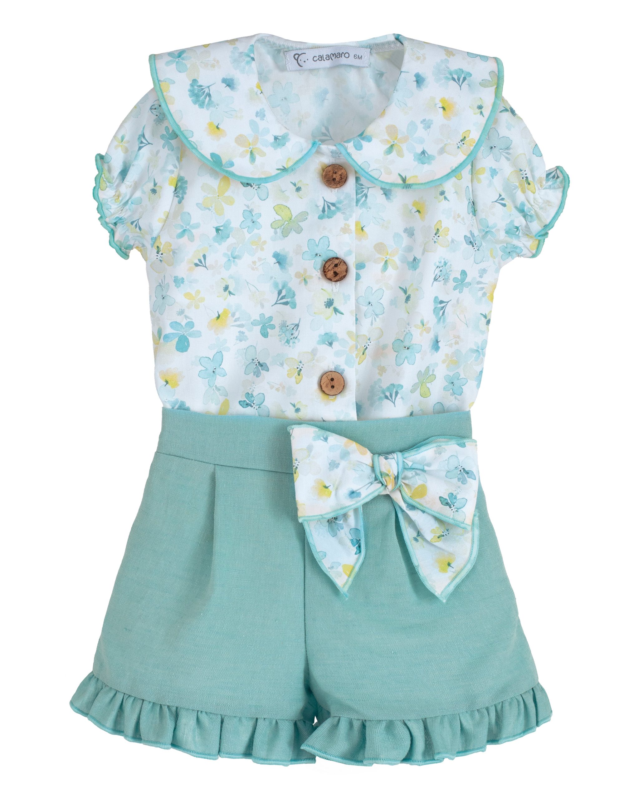 Conjunto Niña Pantalón y Blusa Niña Kara - Calamaro - Imagen 2