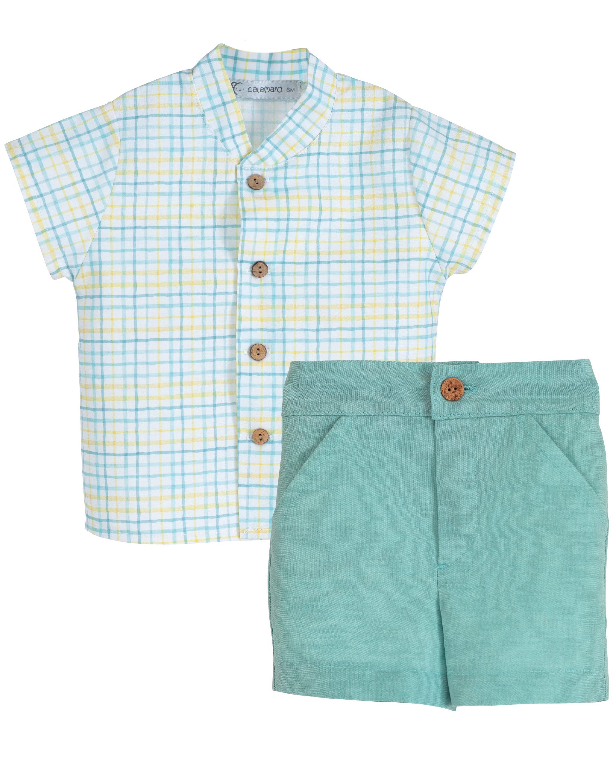 Conjunto Pantalón y Camisa Niño Kara - Calamaro - Imagen 2