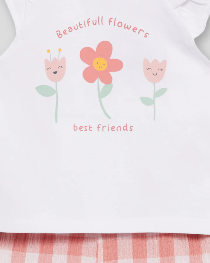 Conjunto Short Cuadro Vichy Picnic Party - Street Monkey - Imagen 4