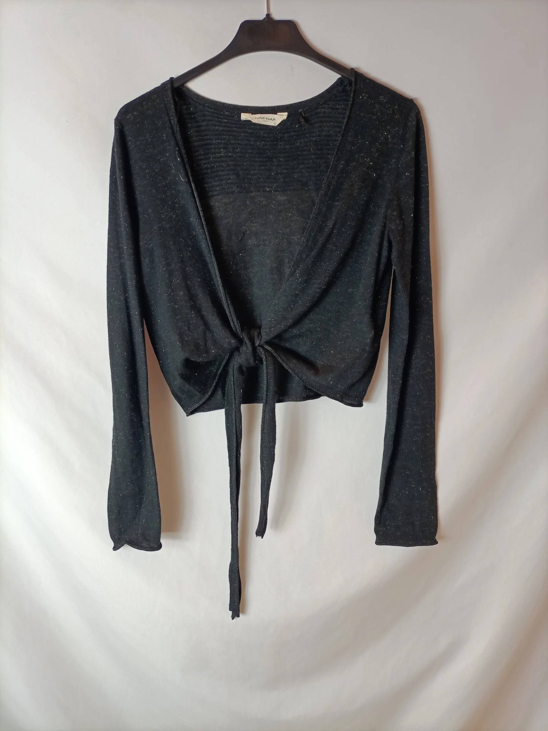 NAF NAF. Torerita negra hilos. T S