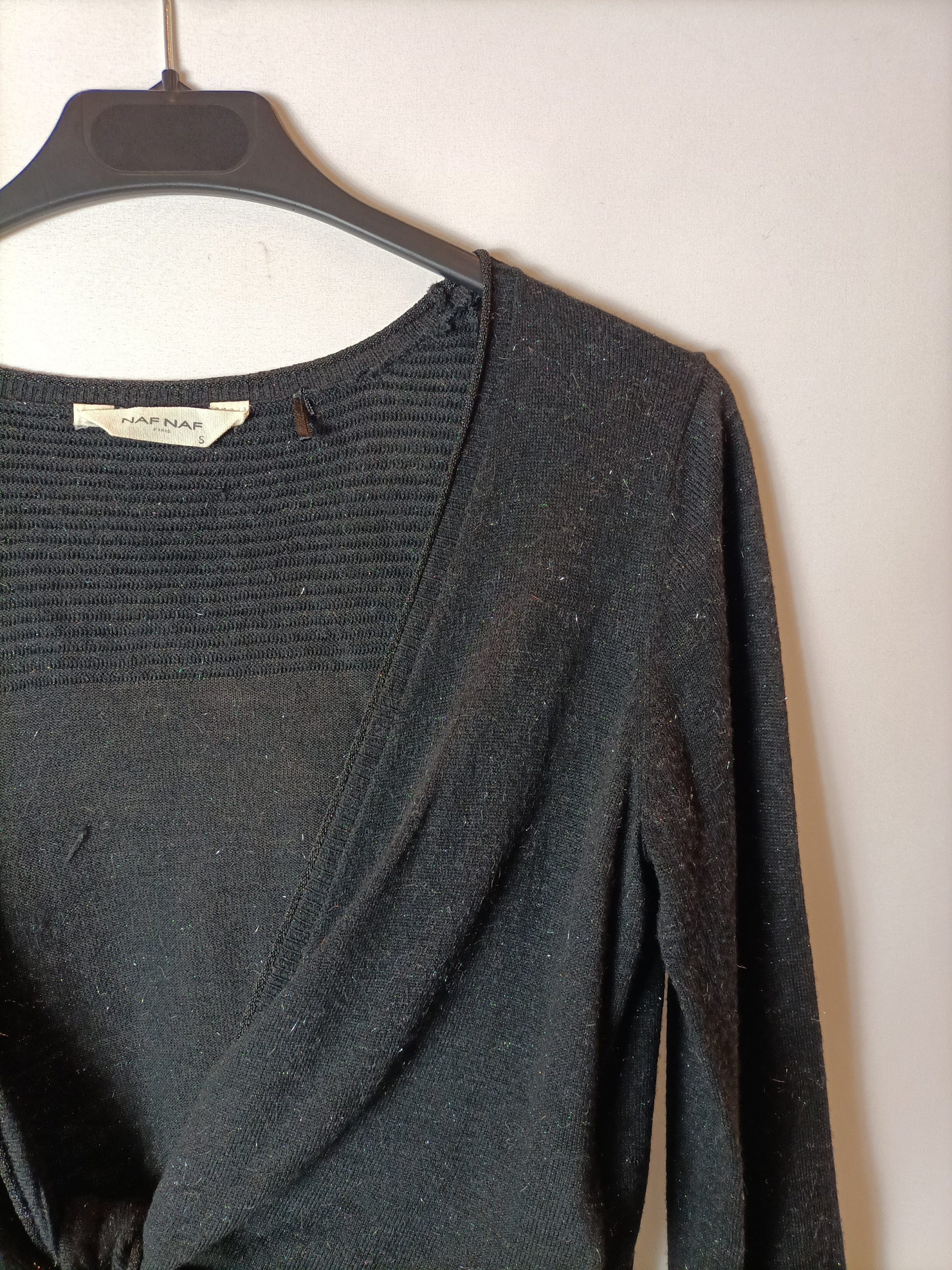 NAF NAF. Torerita negra hilos. T S - Imagen 2