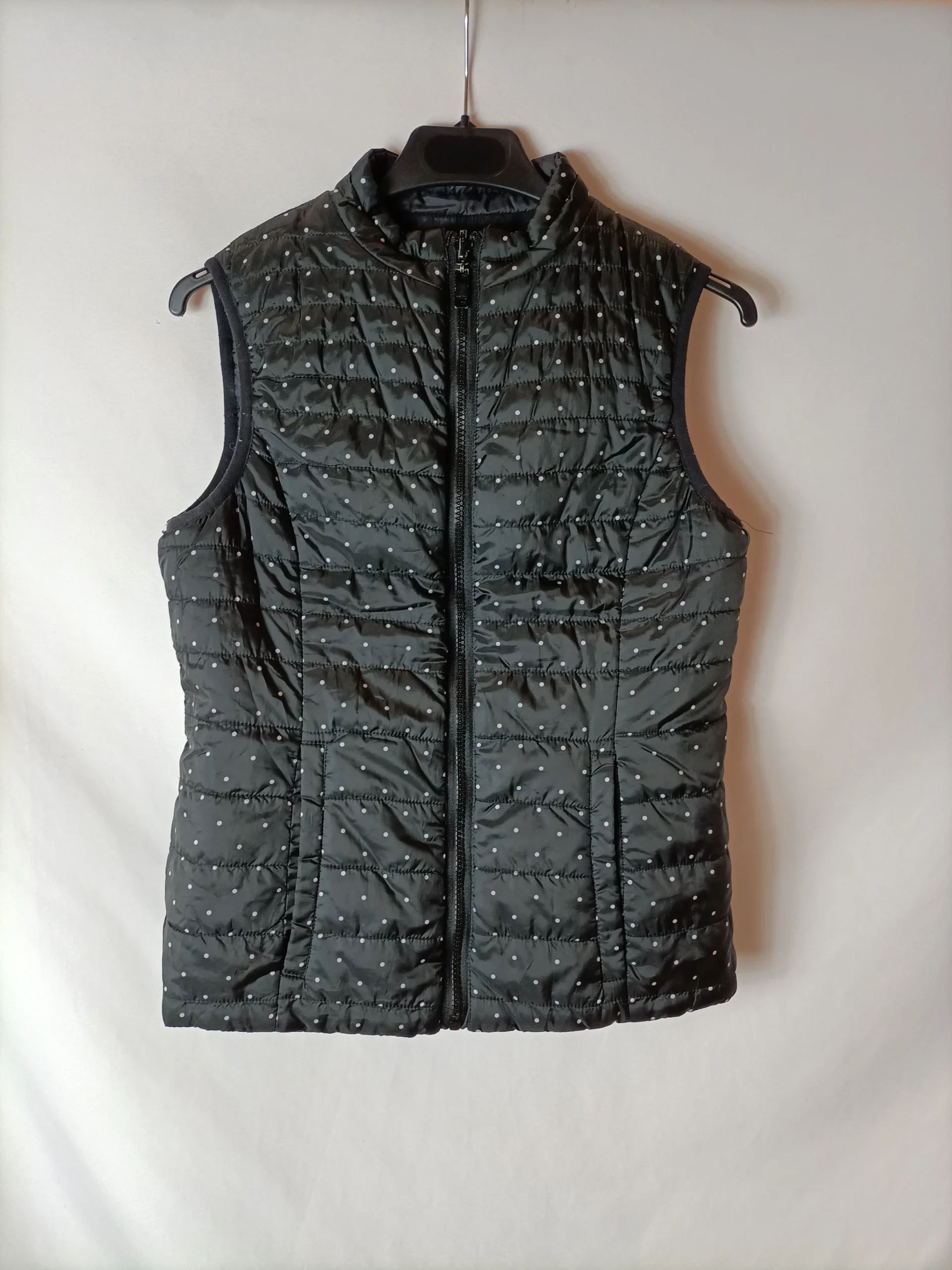 GREEN COAST. Plumas sin mangas reversible T.xs