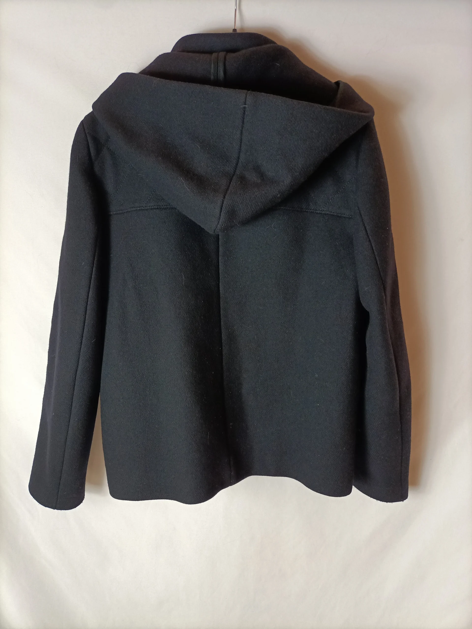 ZARA. Trenca corta azul. T M - Imagen 3