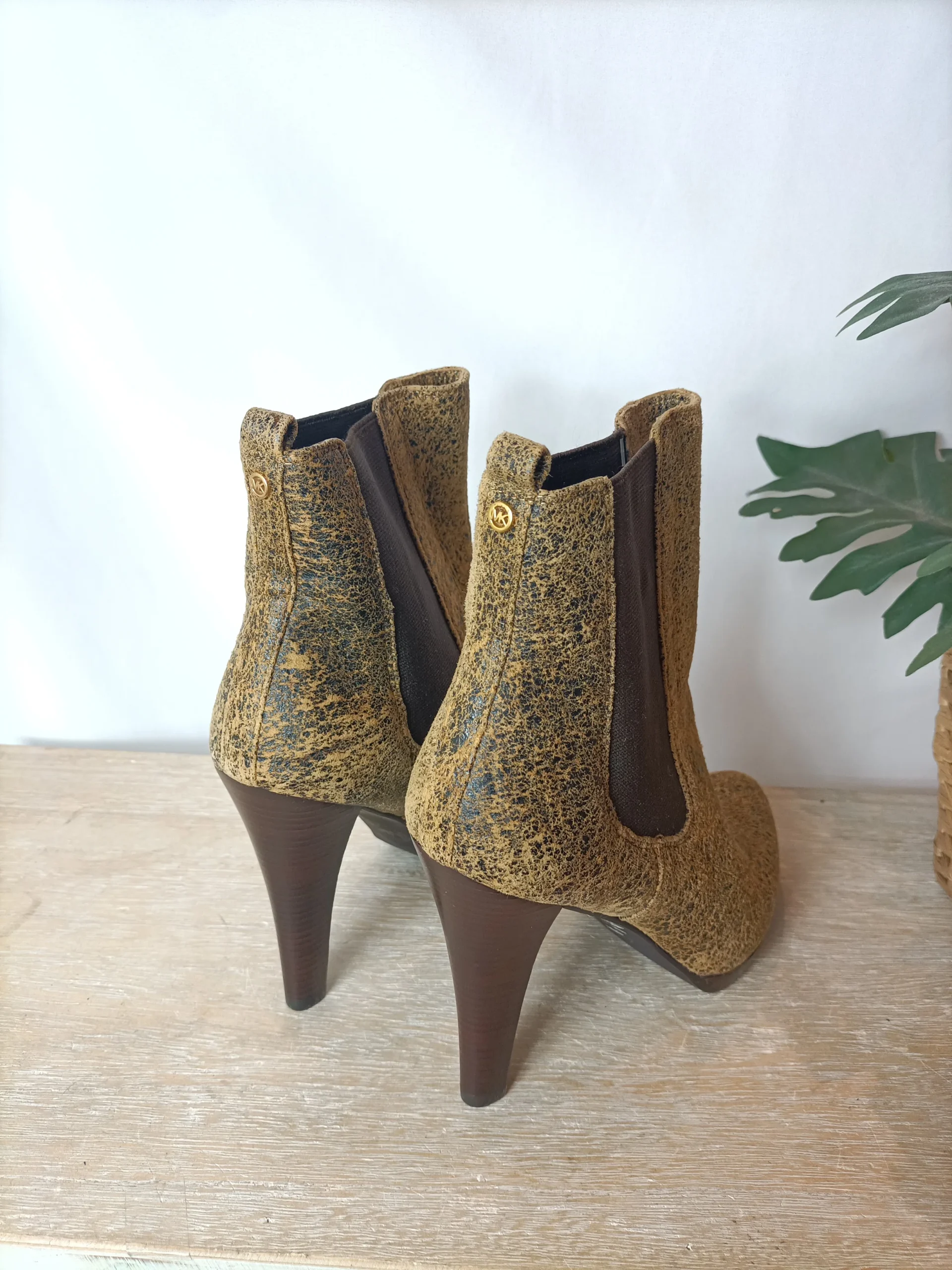 MICHAEL KORS. Botas piel print T.38,5 - Imagen 3