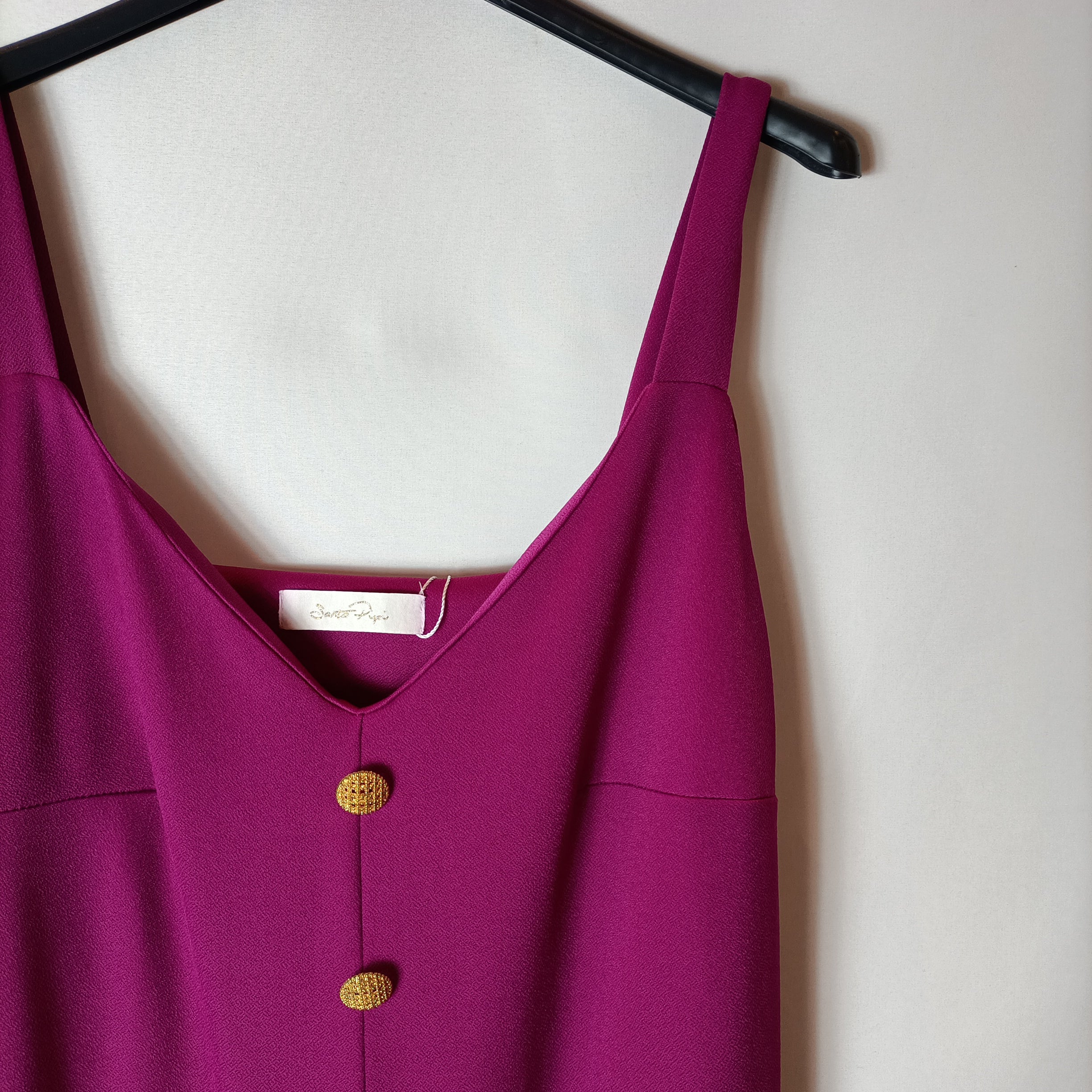 SANTA PIA. Vestido largo buganvilla T.u(m/l) - Imagen 2