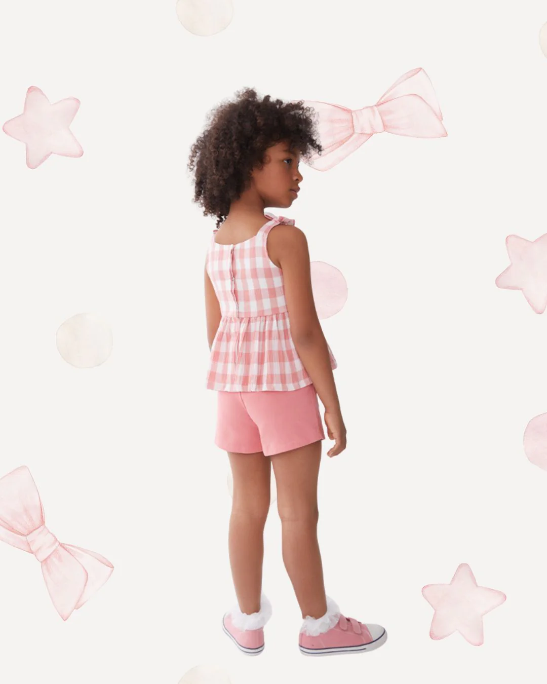 Conjunto Blusa Cuadro Vichy Picnic Party - Street Monkey - Imagen 2