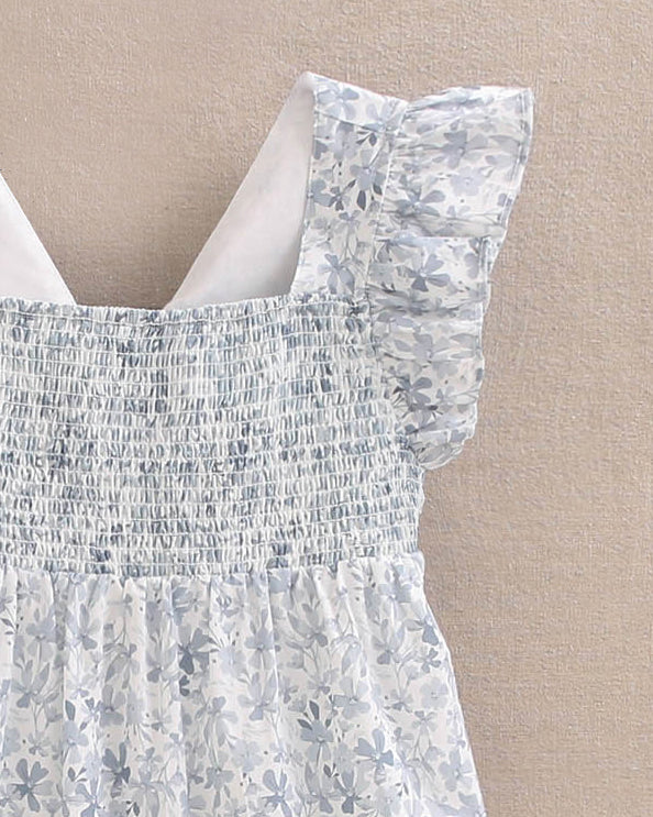 Vestido Infantil Flores Colección Blue Monday - Dadati - Imagen 3