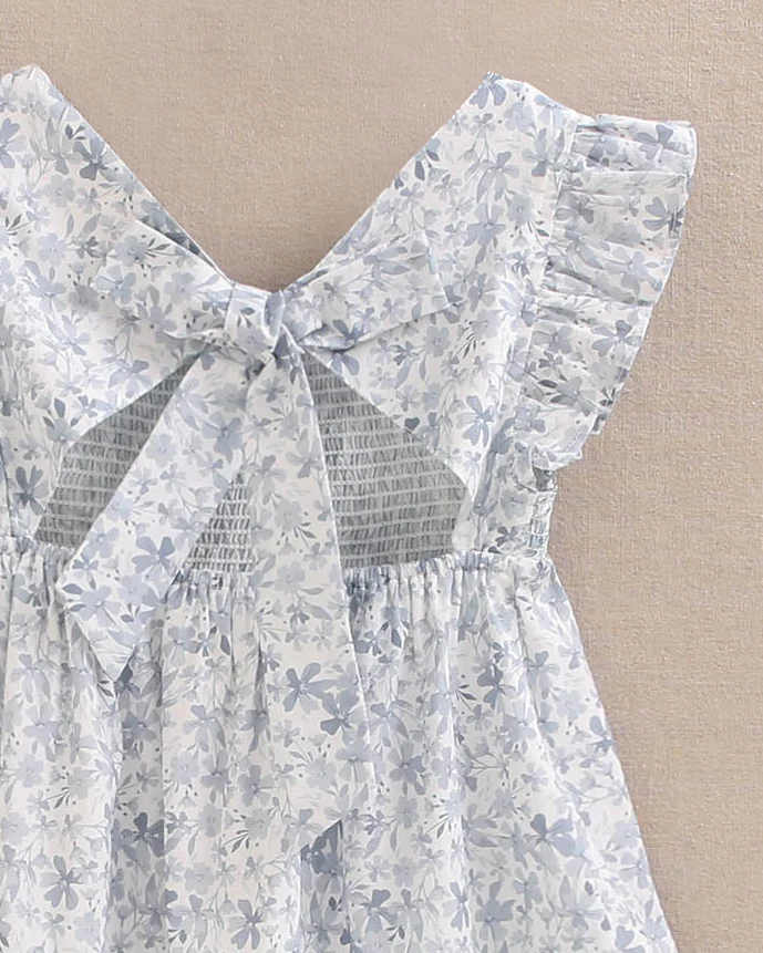 Vestido Infantil Flores Colección Blue Monday - Dadati - Imagen 7