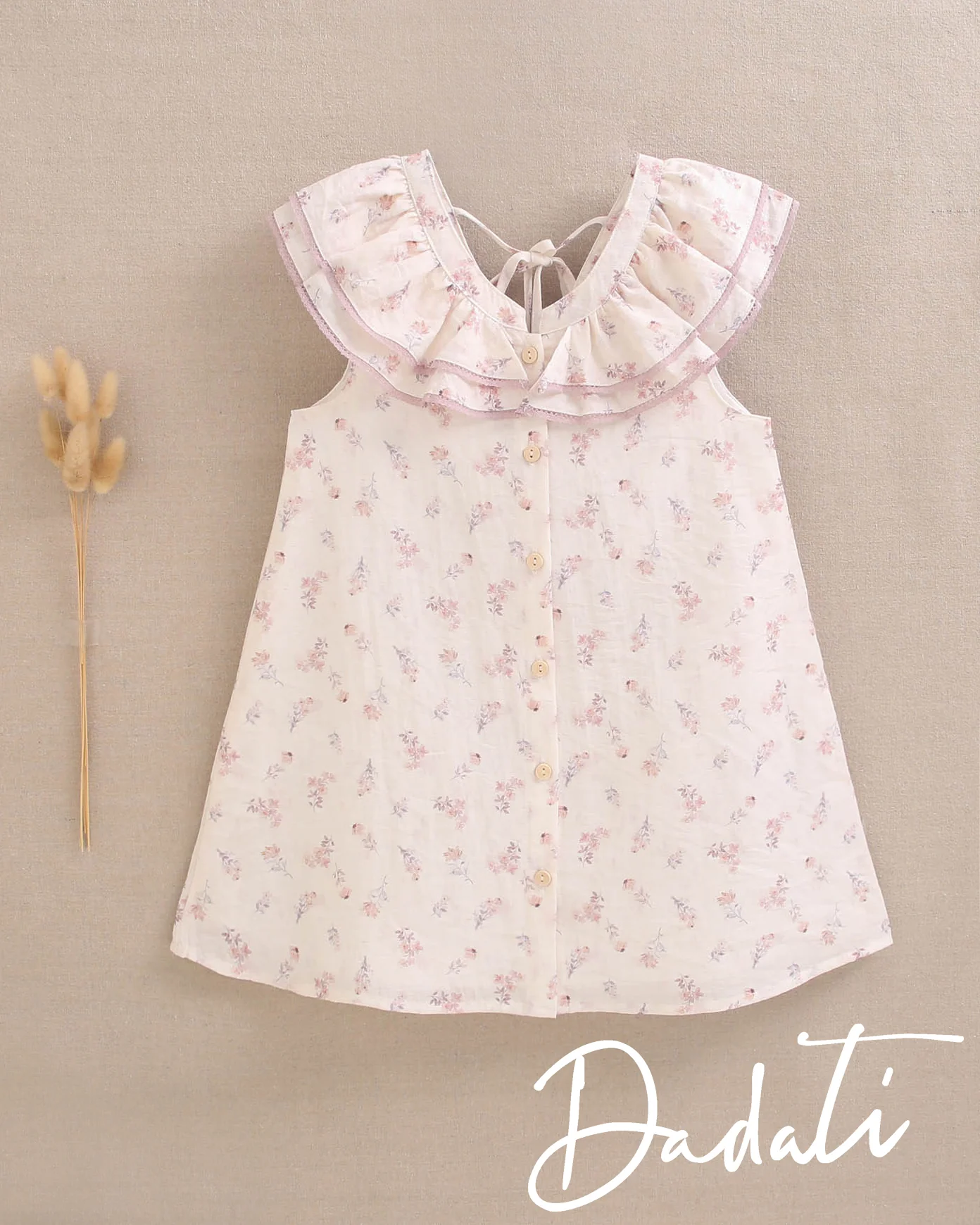 Vestido Infantil Florecitas Colección Ceremony - Dadati - Imagen 7