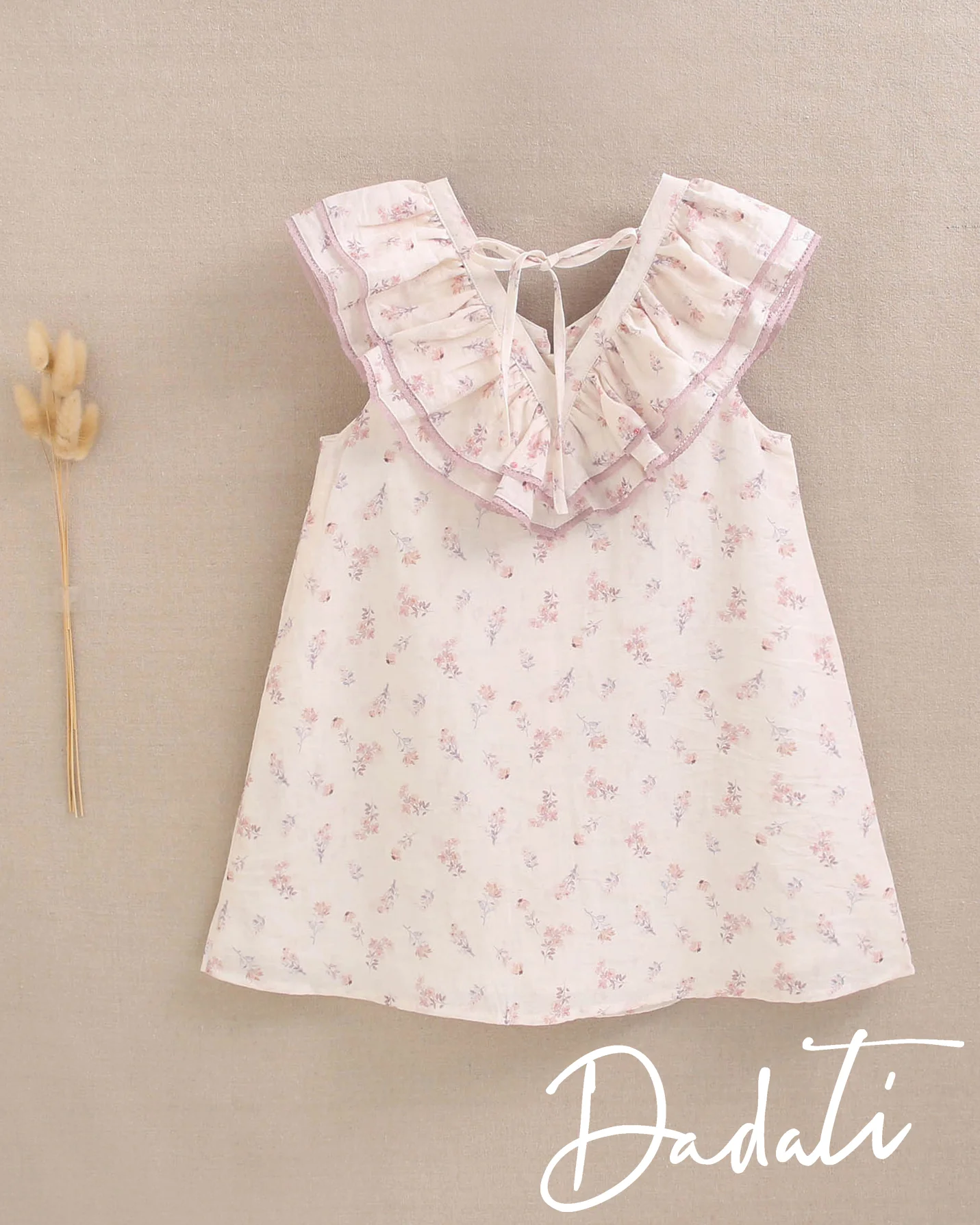 Vestido Infantil Florecitas Colección Ceremony - Dadati - Imagen 8