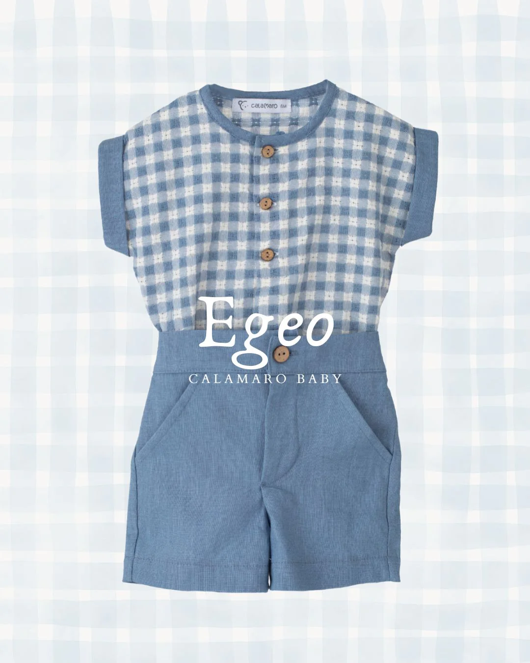 Conjunto Pantalon Egeo Azul - Calamaro - Imagen 3