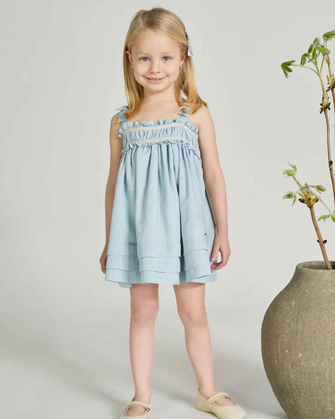 Vestido Infantil Lino Capri - Martin Aranda