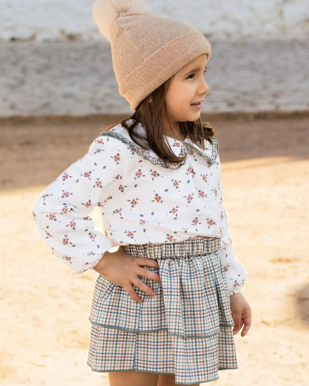 Conjunto Niña Falda Chamsin 11215 - Calamaro - Imagen 3