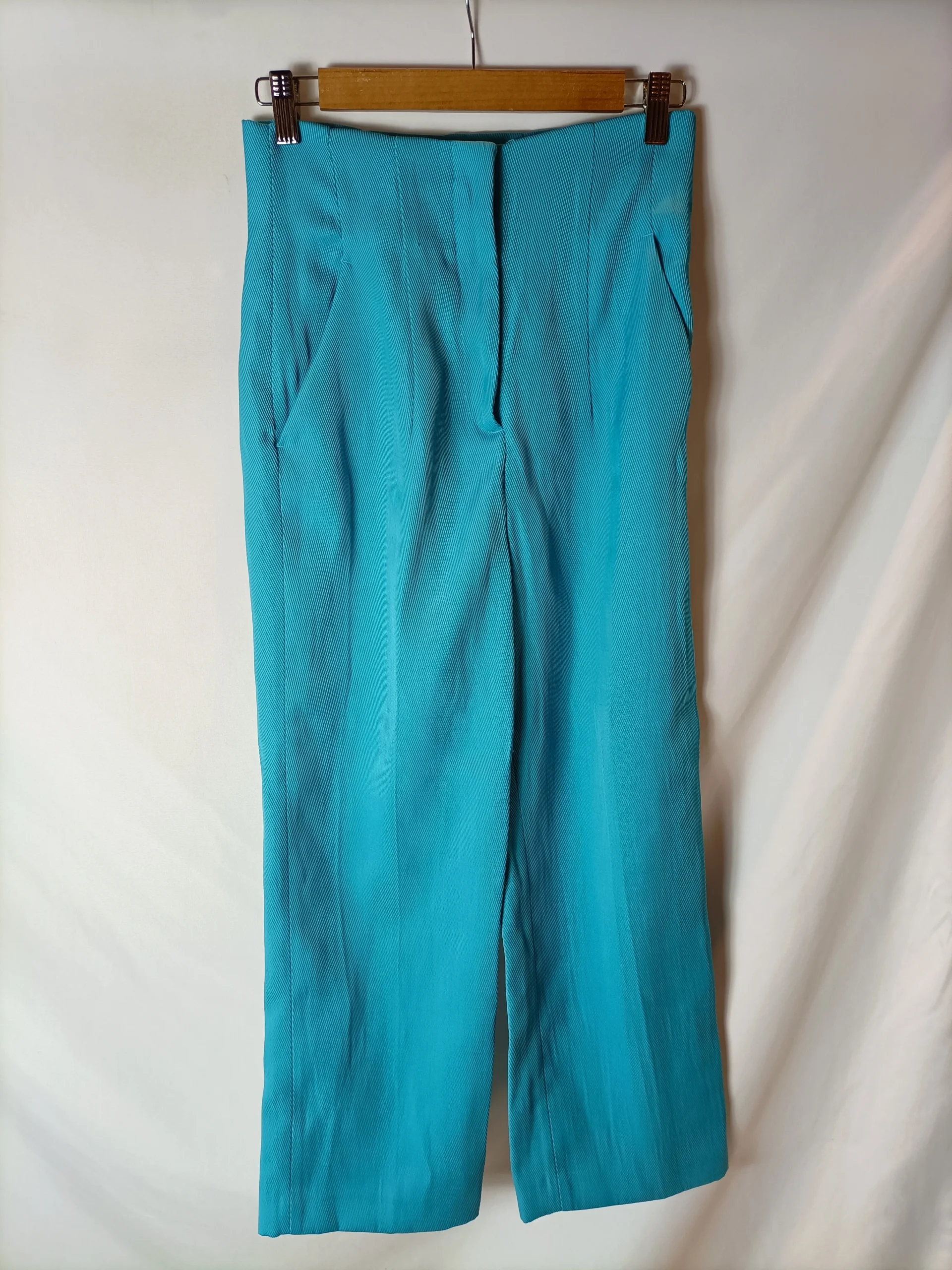 ZARA. total look turquesa T.xs/s - Imagen 4