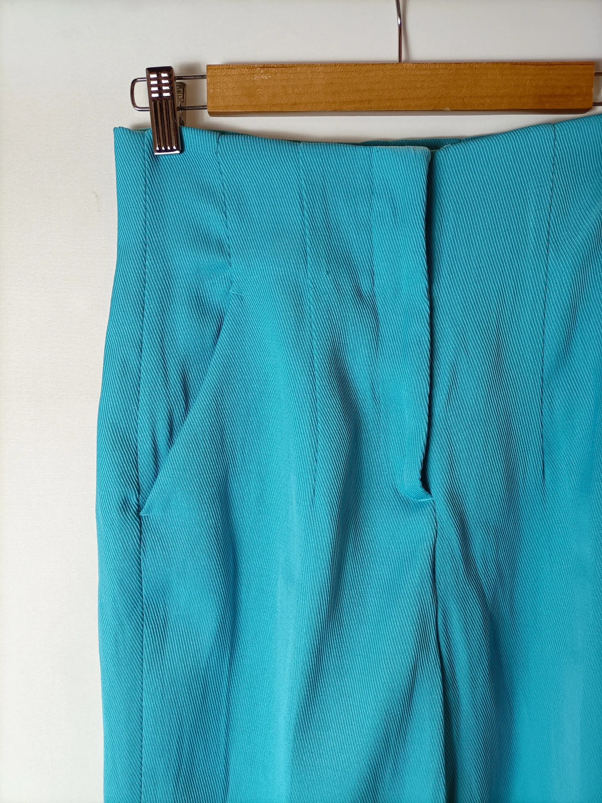 ZARA. total look turquesa T.xs/s - Imagen 5