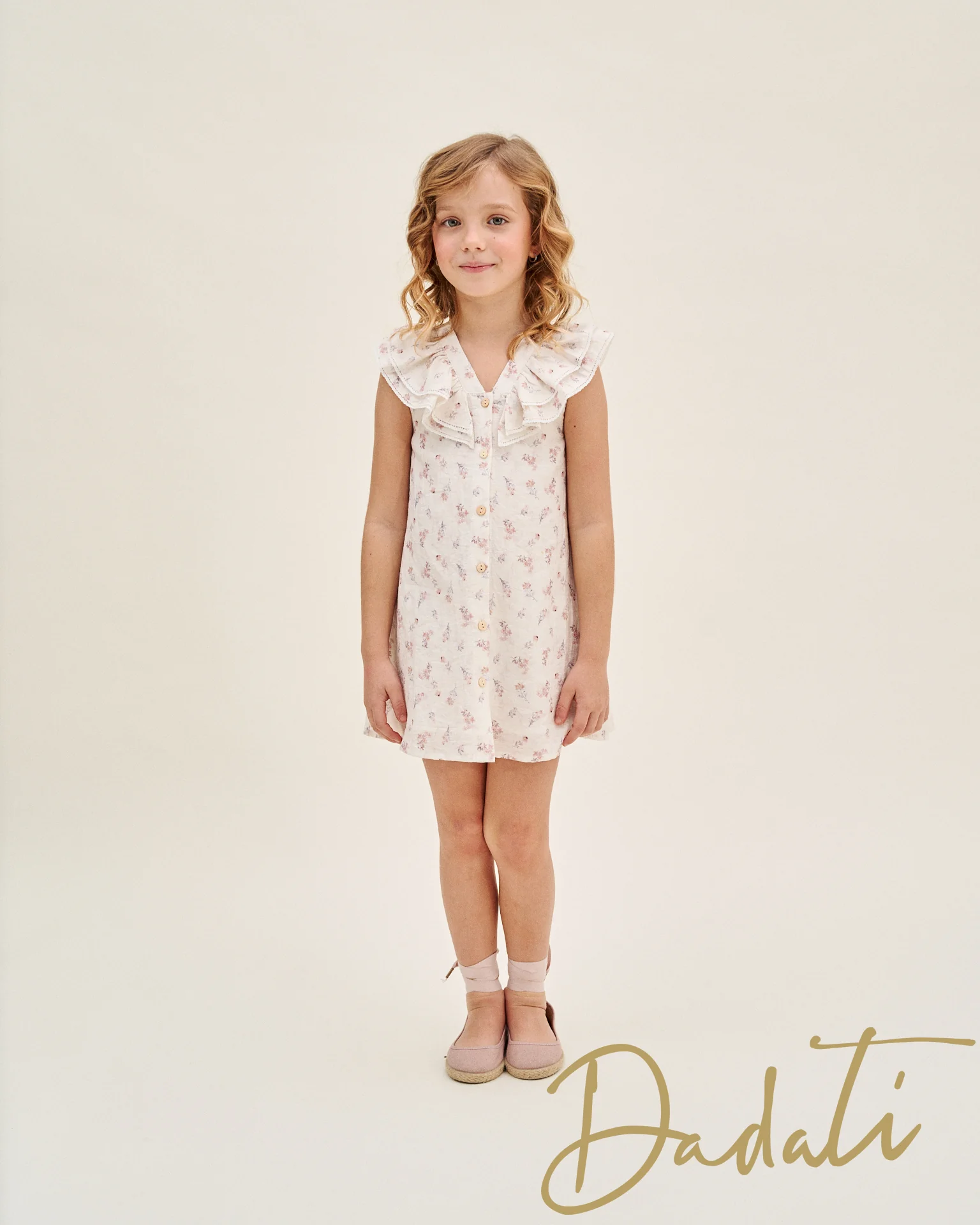 Vestido Infantil Florecitas Colección Ceremony - Dadati - Imagen 4