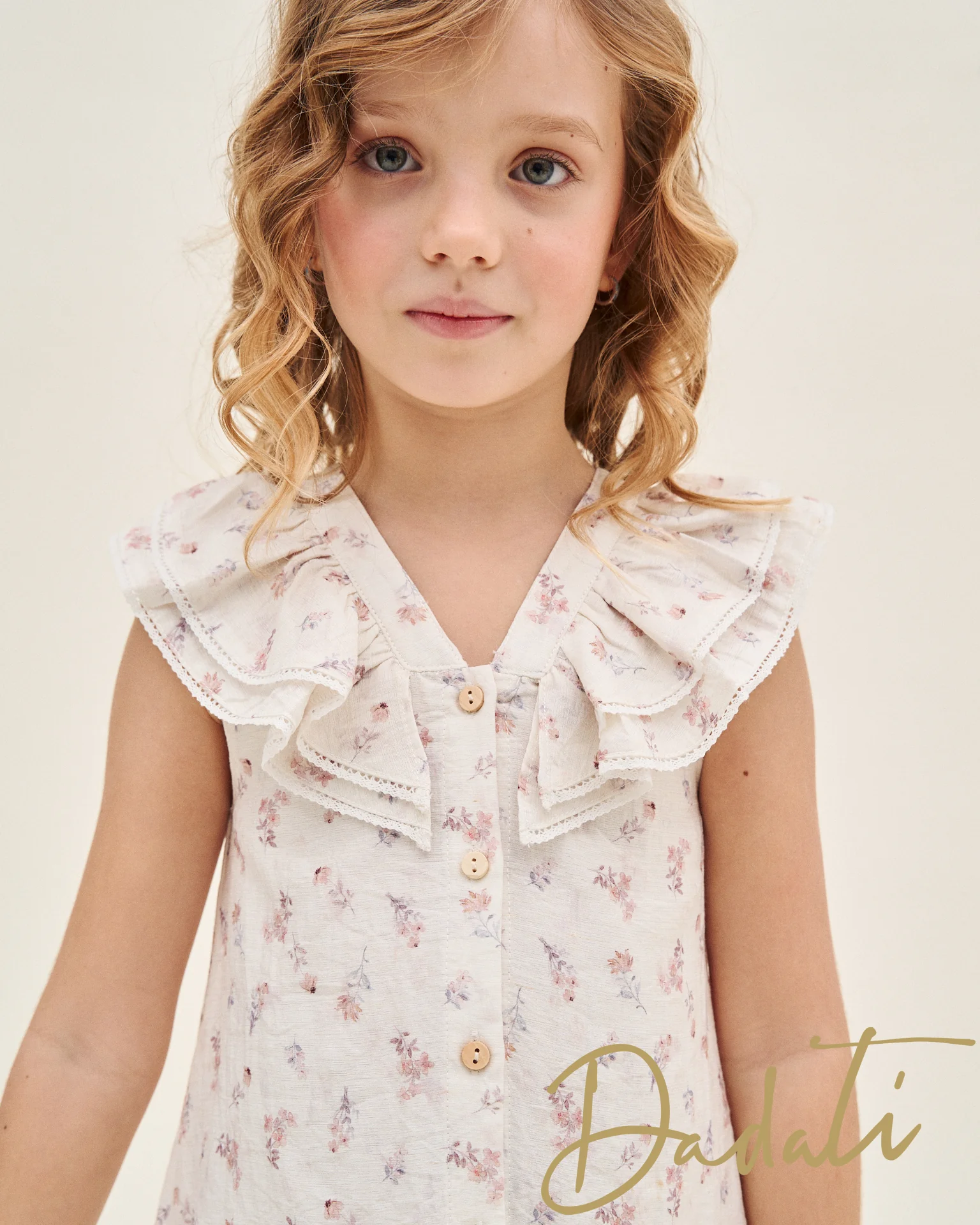 Vestido Infantil Florecitas Colección Ceremony - Dadati - Imagen 5