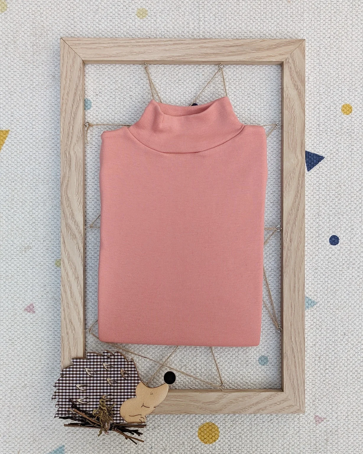 Camiseta semicisne pelito Naranja Pomelo