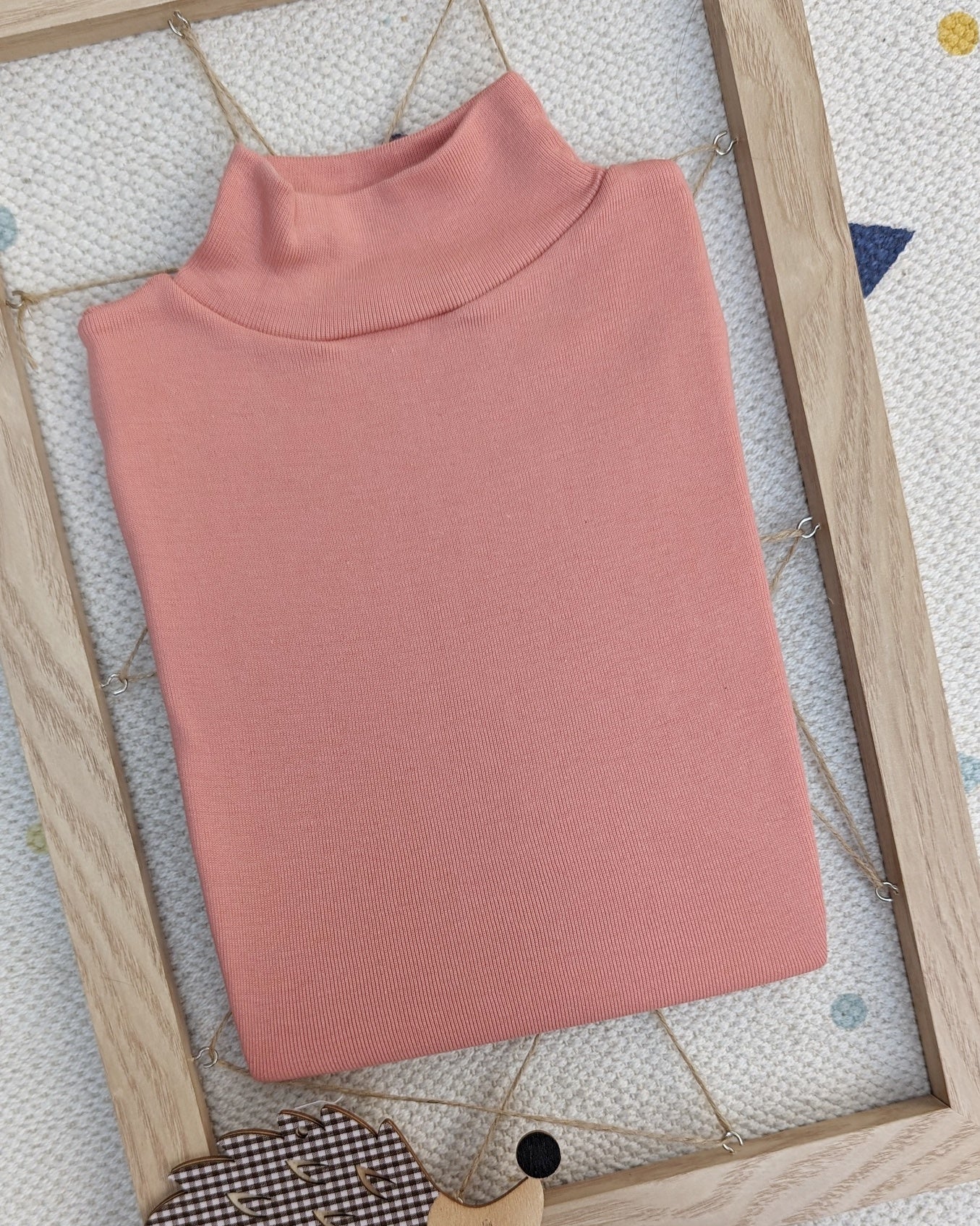 Camiseta semicisne pelito Naranja Pomelo - Imagen 3