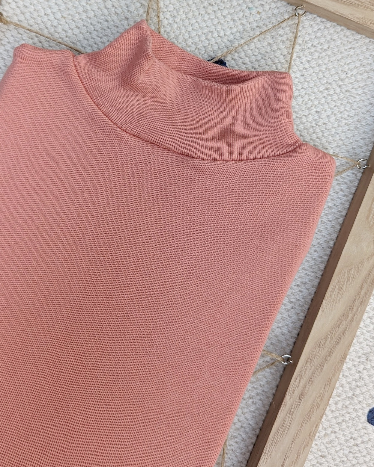 Camiseta semicisne pelito Naranja Pomelo - Imagen 2