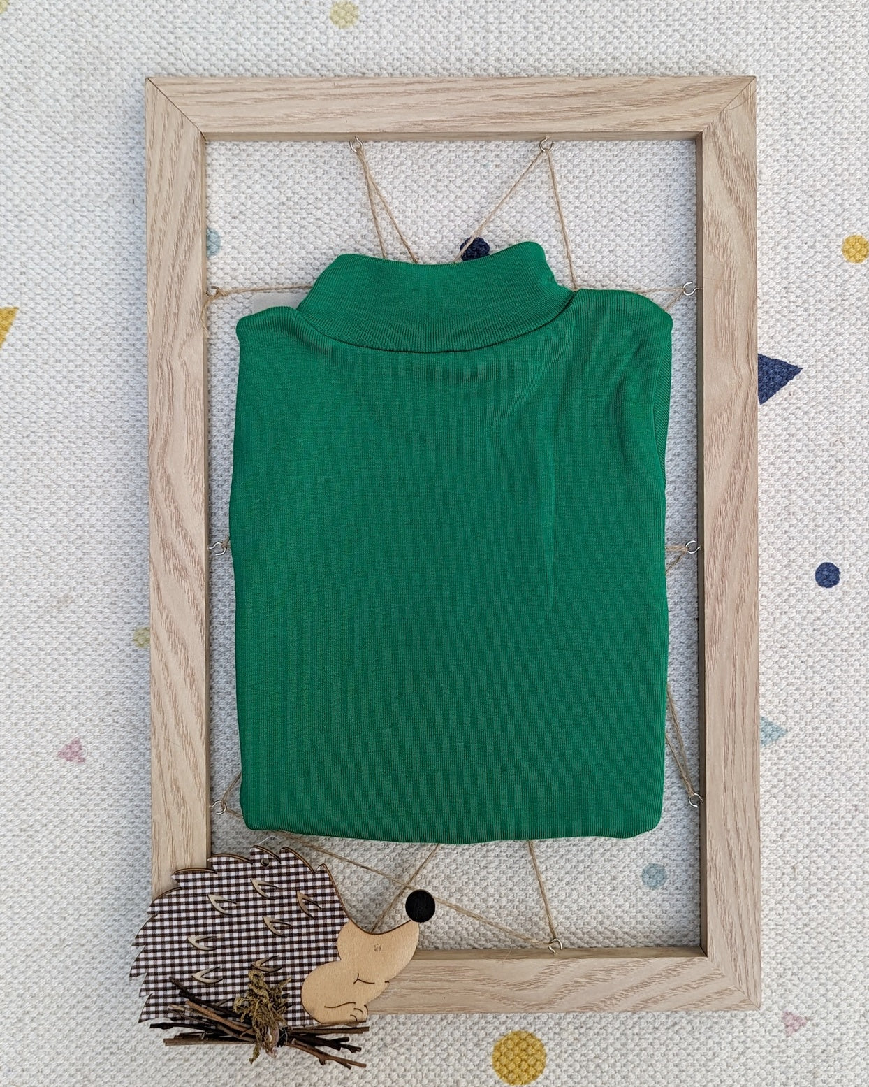 Camiseta semicisne pelito Verde Peter Pan - Imagen 3