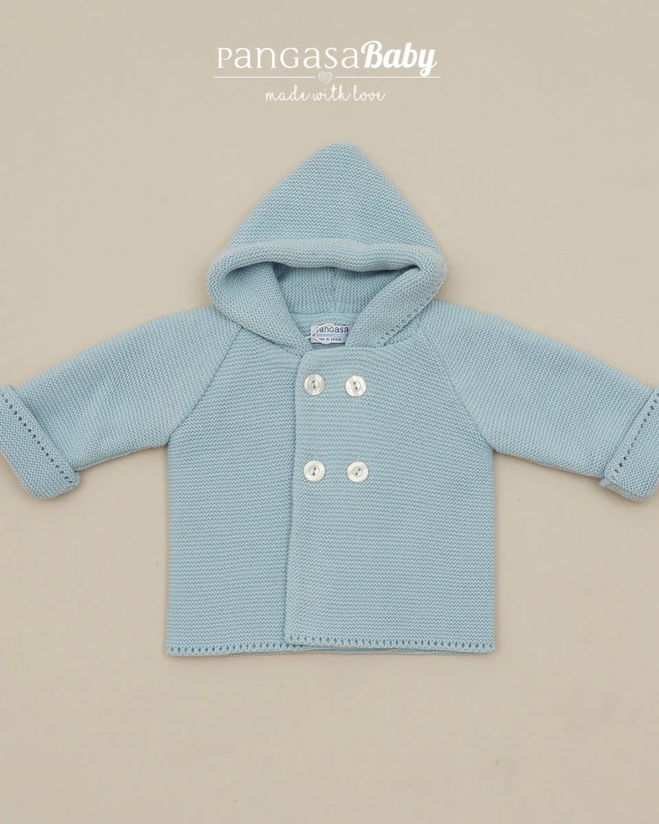 Trenka Comfy Punto Bobo Celeste Empolvado - Pangasa Baby