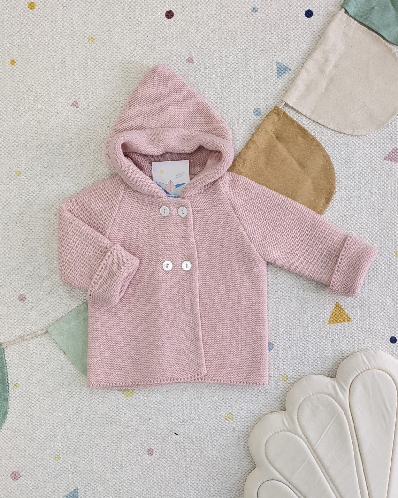 Trenka Comfy Punto Bobo Rosa Empolvado - Pangasa Baby