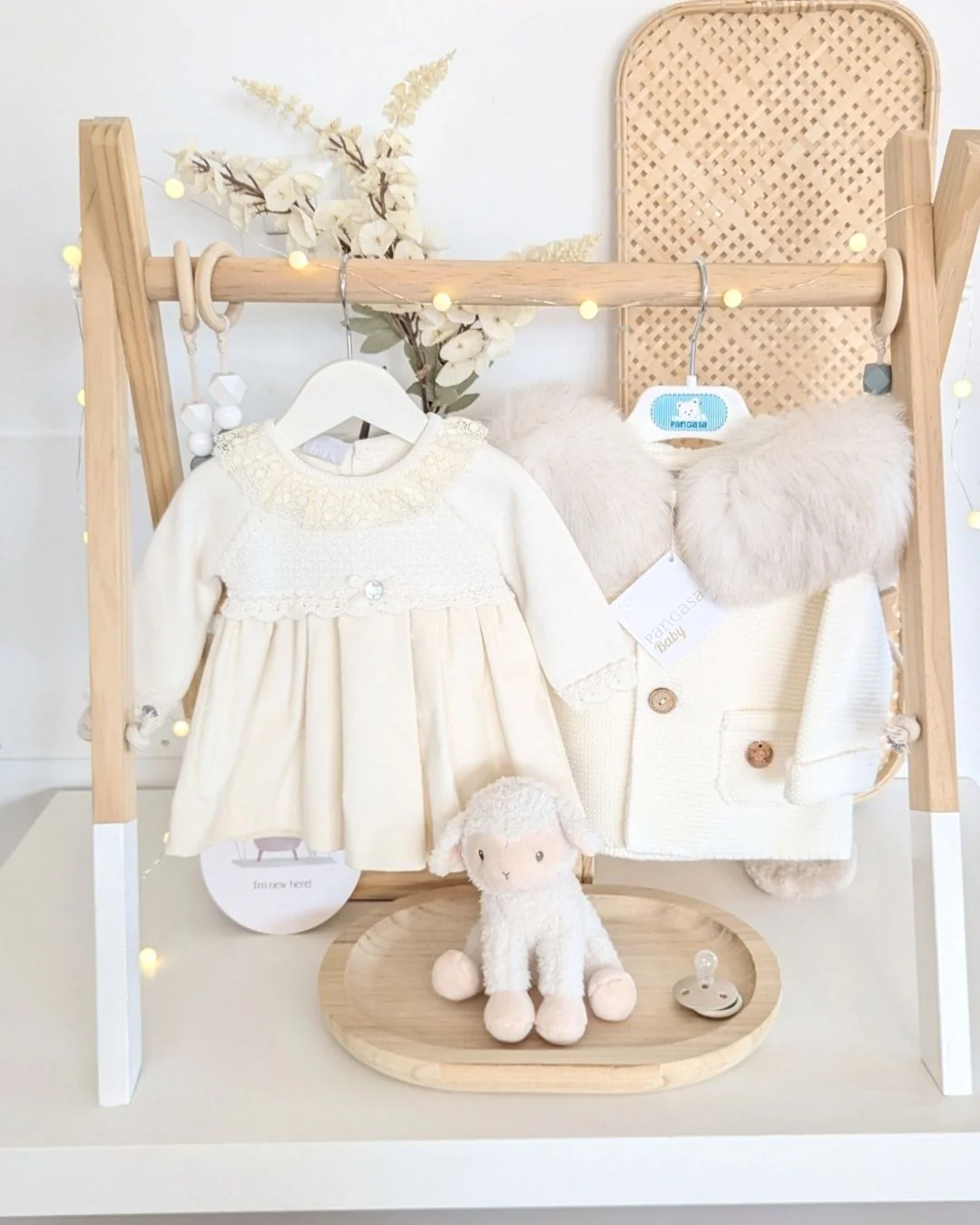 Vestido Bebe Con Braguita Terciopelo Paz OI 25-26 Ref 104-102838 - Paz Rodriguez - Imagen 7