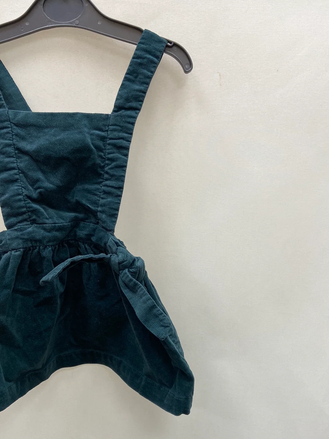 ZARA.Vestido tipo pichi verde T.9-12 meses - Imagen 2